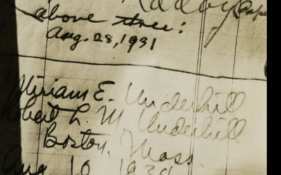 PEOPLE of the WHITES: Miriam Eliot O’Brien Underhill (1898-1978) – by Frances Woodard Richardson